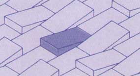 paver fittings landing deterrent